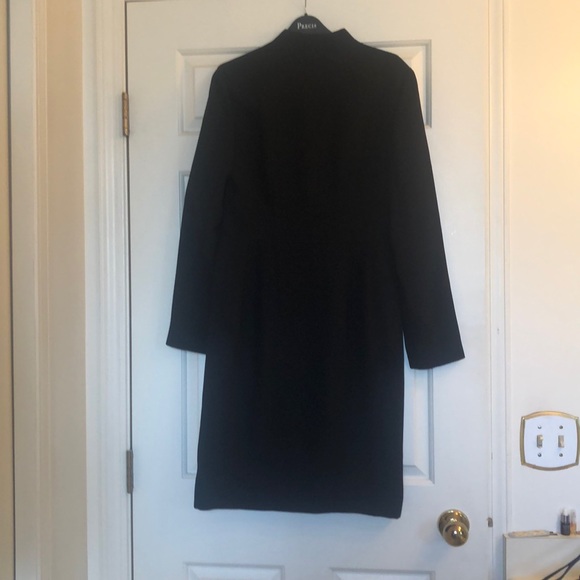 NET Black Calvin Klein Coat Dress - Picture 2 of 7